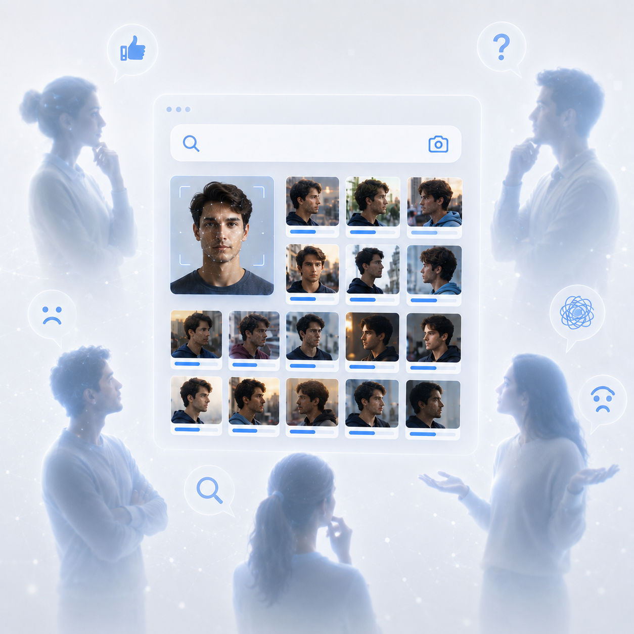 Public perception of face search technology